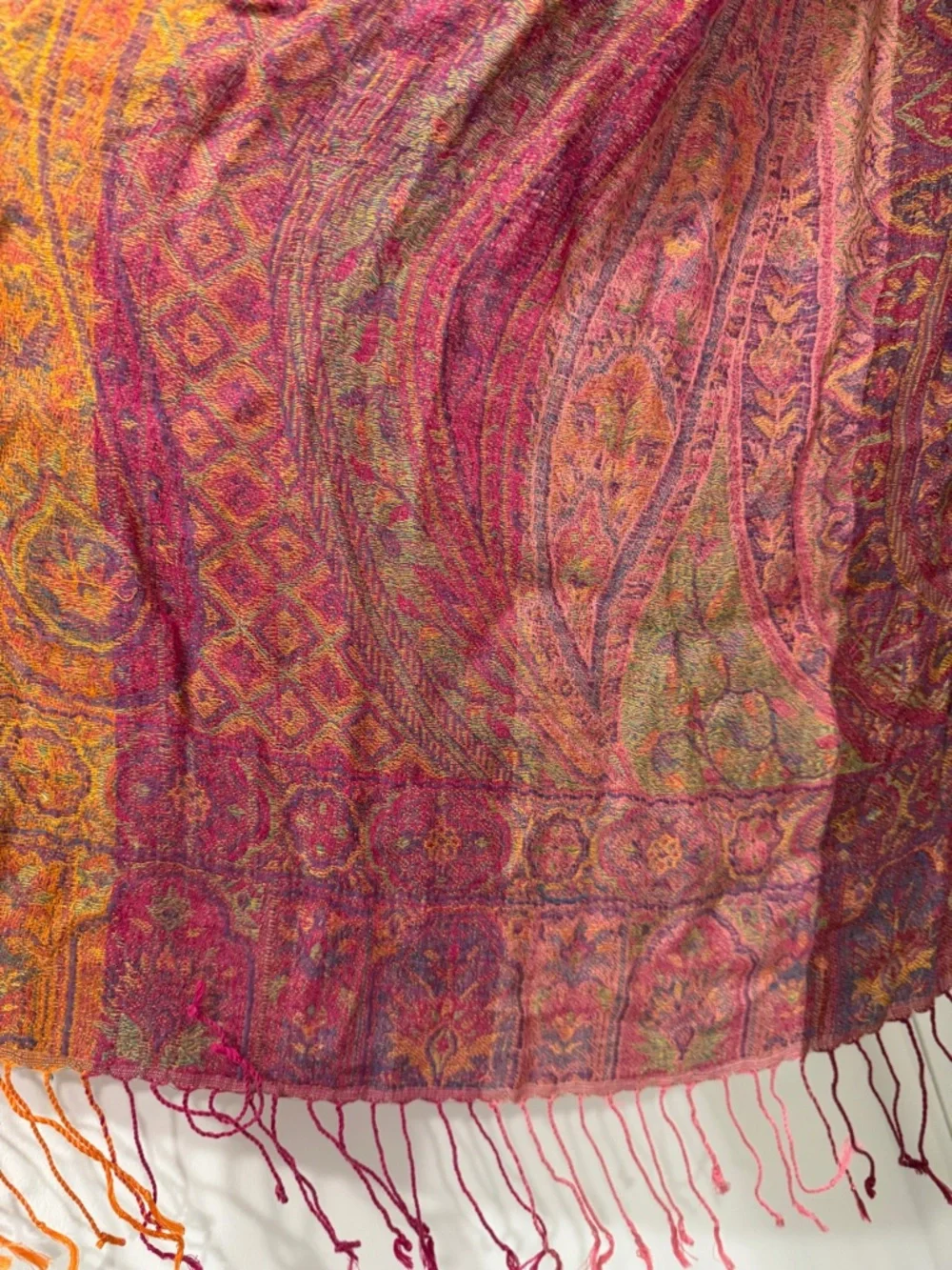 Women’s Pink India Jaipur printed - scarf
